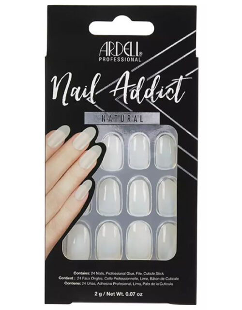 Ardell Nail Addict Natural Oval False Nails