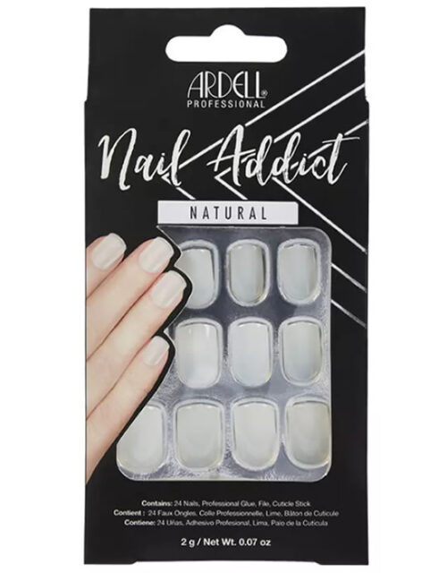 Ardell Nail Addict Natural Squared False Nails