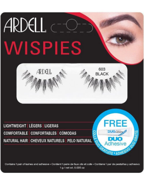 Ardell Wispies Lashes 603 Black Set 2 Pieces