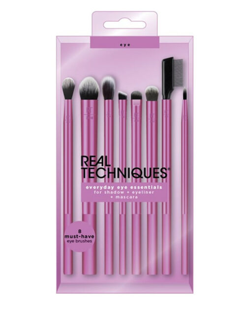 Real Techniques Everyday Eye Essentials Set 8 Pieces
