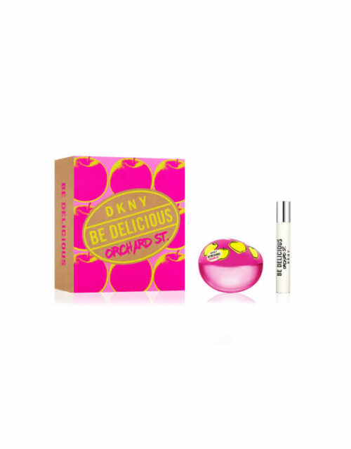 Dkny Be Delicious Orchad St. Eau De Parfum Spray 100ml Set 2 Pieces