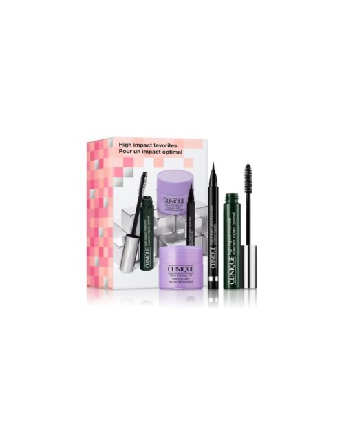 Clinique High Impact Máscara De Pestañas Estuche 3 Piezas