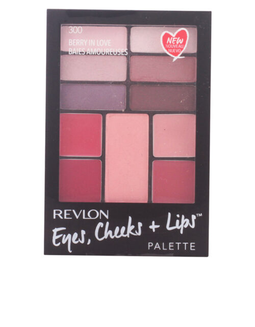 Revlon Eyes Cheeks Lips Palette 300 Berry In Love