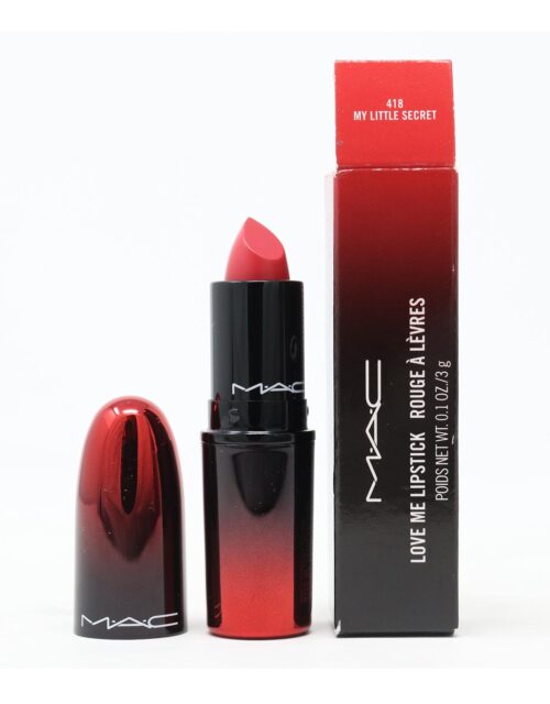 Mac Consumo Love Me Barra De Labios 418 My Little Secret 1un