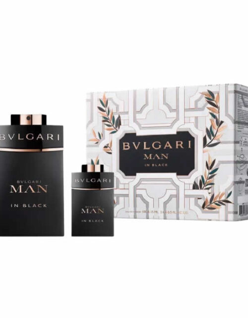 Bvlgari Man In Black Eau De Perfume Spray 100ml Set 2 Pieces