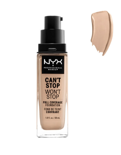 Nyx Can´t Stop Won´t Stop Full Coverage Foundation Light Ivory 30ml