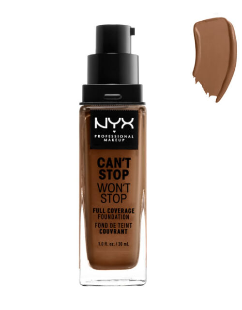 Nyx Can´t Stop Won´t Stop Full Coverage Foundation Cappucciono 30ml