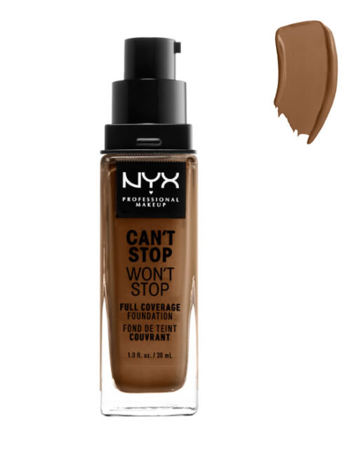 Nyx Can´t Stop Won´t Stop Full Coverage Foundation Sienna 30ml