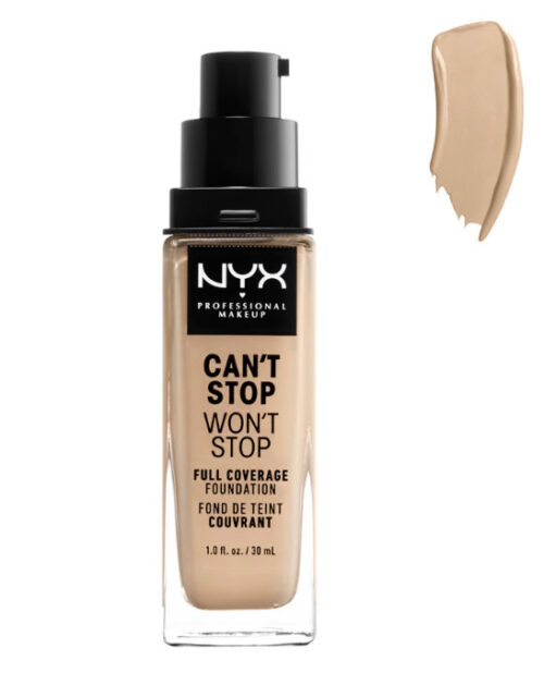 Nyx Can´t Stop Won´t Stop Full Coverage Foundation Warm Vanilla 30ml