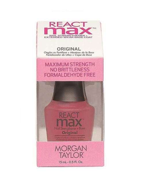 Morgan Taylor React Max Original Nail Strengthener Base 15ml