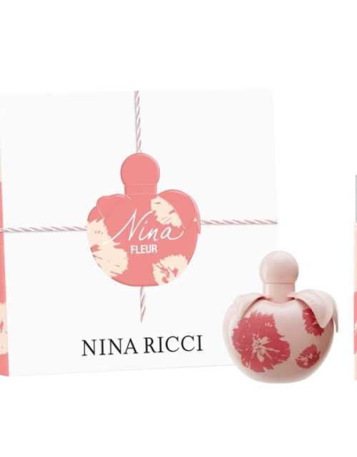 Nina Ricci Nina Fleur Eau De Toilette Spray 50ml Set 2 Pieces
