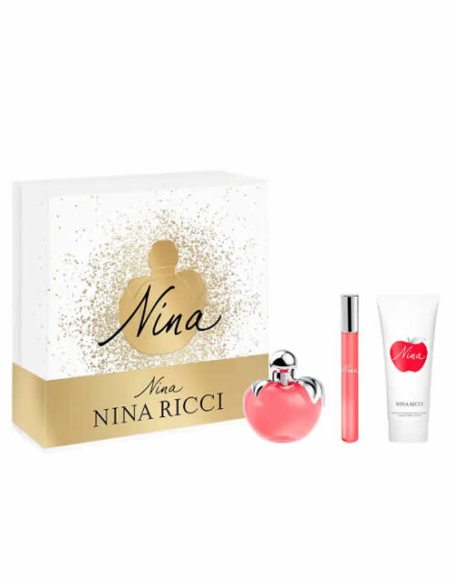 Nina Ricci Nina Eau De Toilette Spray 50ml Set 3 Pieces