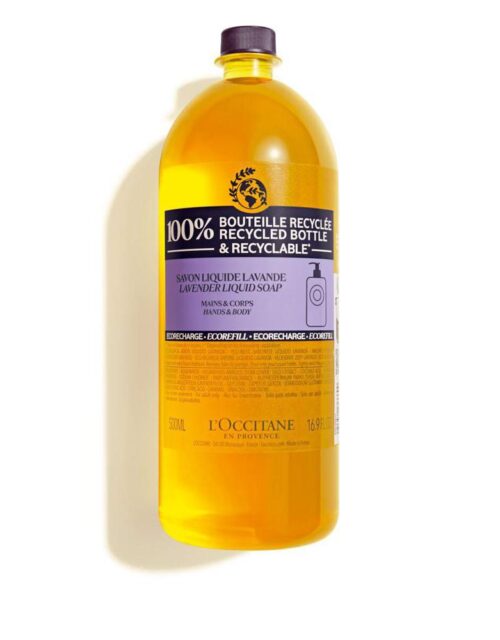 L'occitane Lavanda Jabón Líquido De Manos y Cuerpo Recarga 500ml