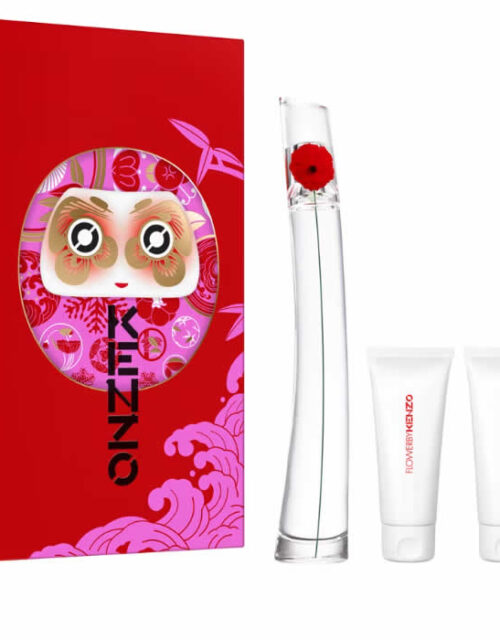 Kenzo Flower Eau De Parfum Spray 100ml Set 3 Pieces