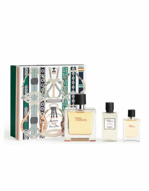 Terre D'Hermès Eau De Parfum Spray 75ml Set 3 Pieces
