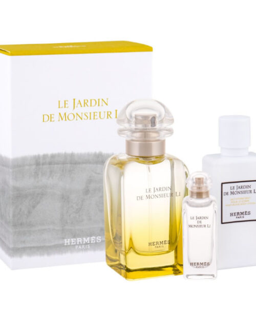 Hermès Le Jardin De Monsieur Li Eau De Toilette Spray 50ml Set 3 Pieces