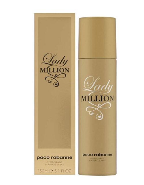 Paco Rabanne Lady Million Deodorant Spray 150ml