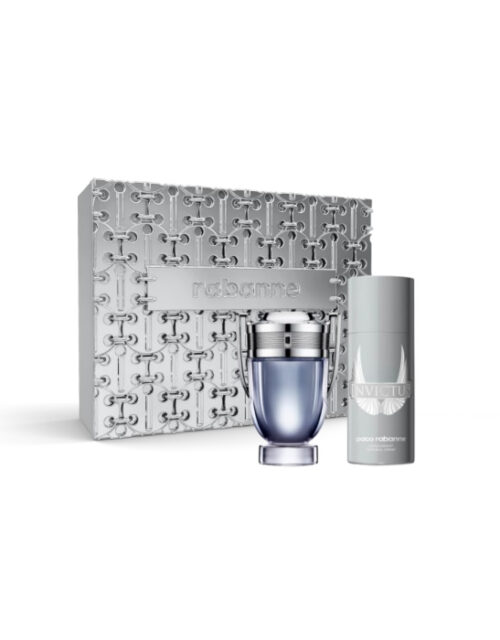 Paco Rabanne Invictus Eau De Toilette Spray 100ml Set 2 Pieces