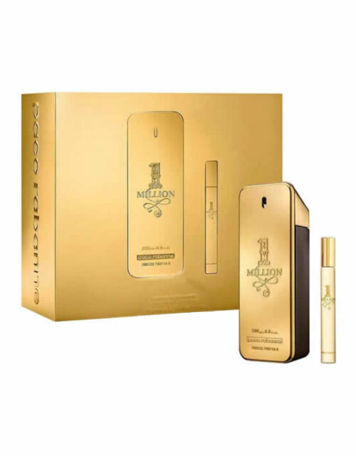 Paco Rabanne 1 Million Eau De Toilette Spray 100ml Set 2 Pieces