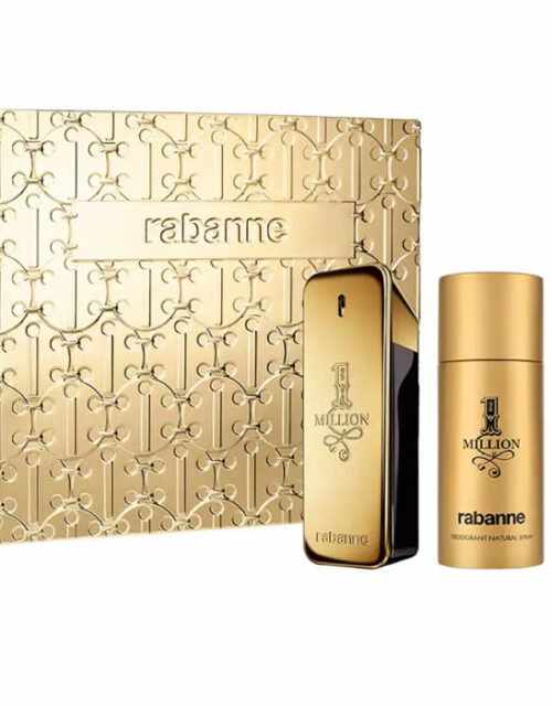 Paco Rabanne 1 Million Eau De Toilette Spray 100ml Set 3 Pieces