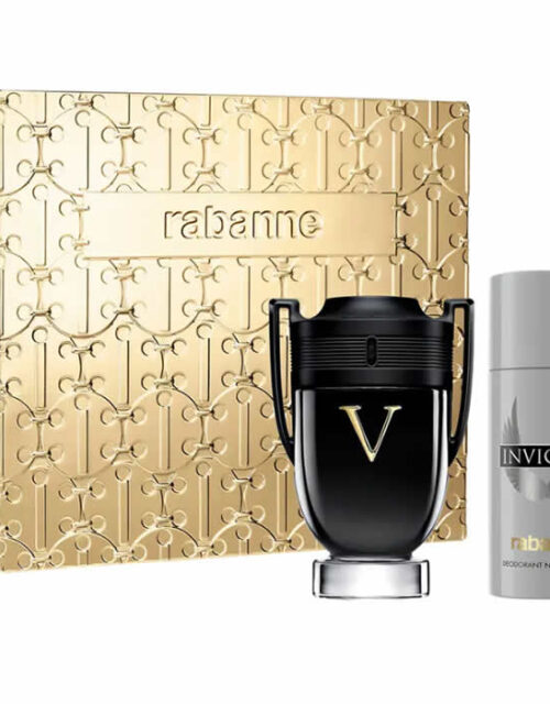 Paco Rabanne Invictus Victory Elixir Eau De Perfume Spray 100ml Set 2 Pieces