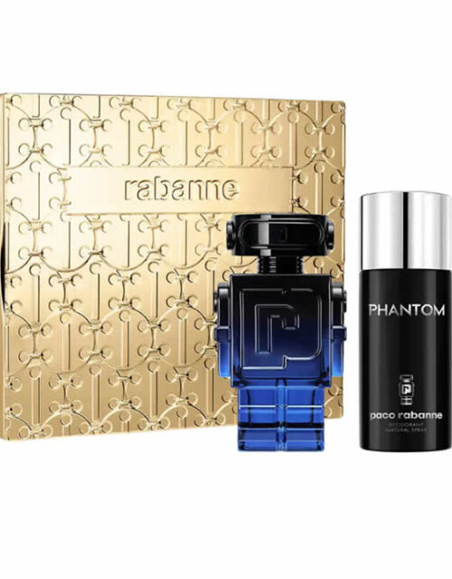 Paco Rabanne Phantom Intense Eau De Perfume Spray 100ml Set 3 Pieces