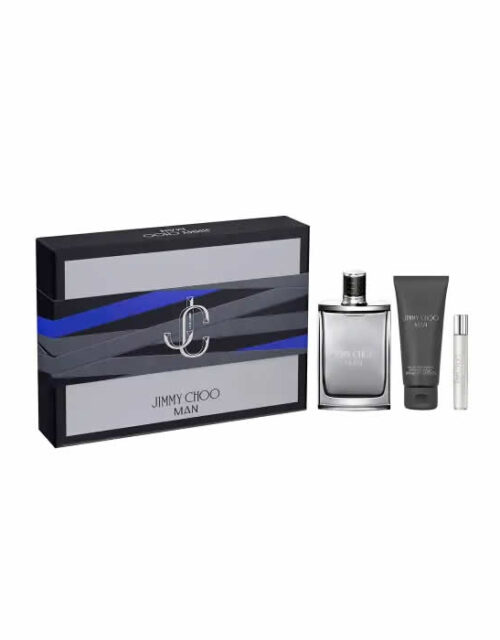 Jimmy Choo Man Eau De Toilette Spray 100ml Set 3 Pieces