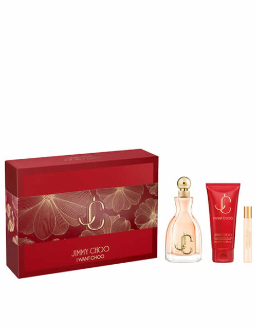 Jimmy Choo I Want Choo Eau De Parfum Spray 100ml Set 3 Pieces