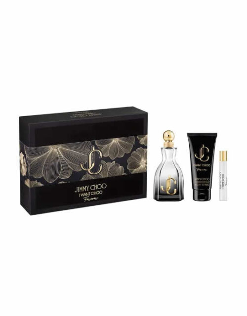 Jimmy Choo I Want Choo Eau De Parfum Spray 100ml Set 3 Pieces