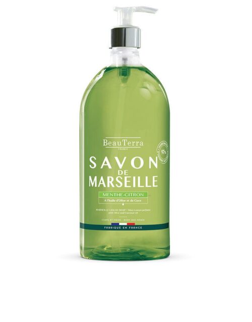 Beauterra Marseille Jabón Menta-Limón 1000ml