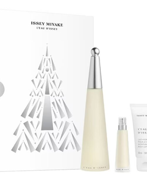 Issey Miyake L'eau D'issey Eau De Toilette Spray 100ml Set 3 Pieces