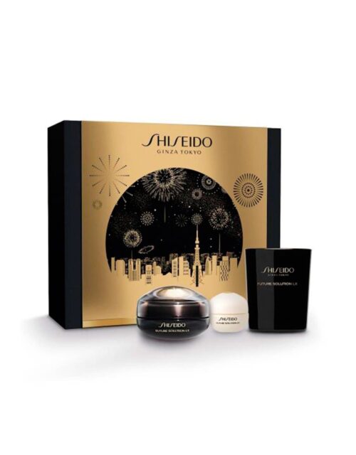 Shiseido Future Solution Lx Crema Contorno De Ojos y Labios Estuche 3 Piezas