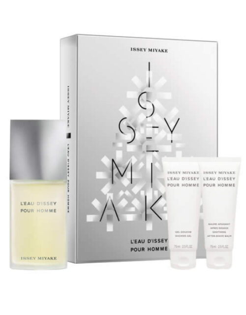 Eau D'Issey Homme Eau De Toilette Spray 125ml Set 3 Pieces