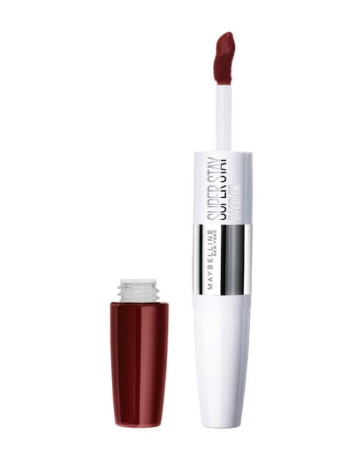 Maybelline Superstay 24 2-Step Liquid Lispstick Makeup 542 Cherry Pie