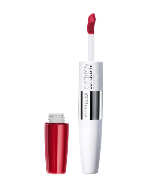 Maybelline Superstay 24 2-Step Liquid Lispstick Makeup 573 Eternal Cherry