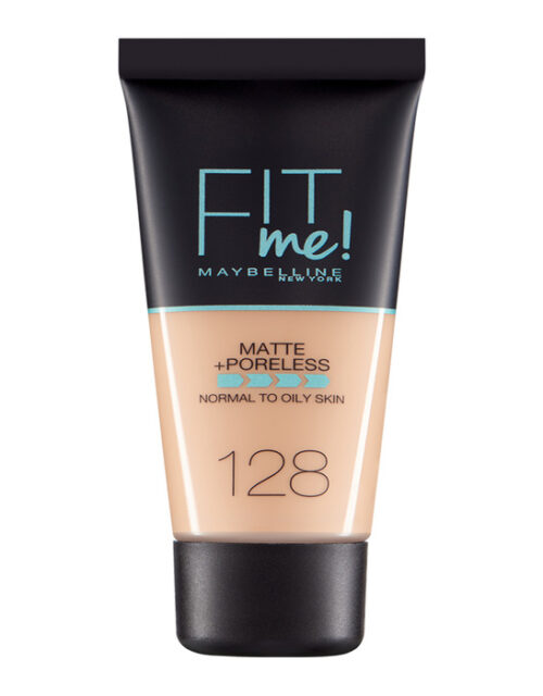 Maybelline Fit Me Matte Poreless Foundation 128 Warm