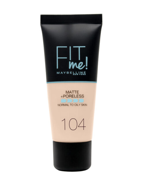 Maybelline Fit Me Matte & Poreless Foundation 104 Soft Ivory 30ml