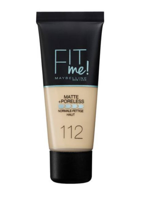 Maybelline Fit Me Matte & Poreless Foundation 112 Soft Beige 30ml