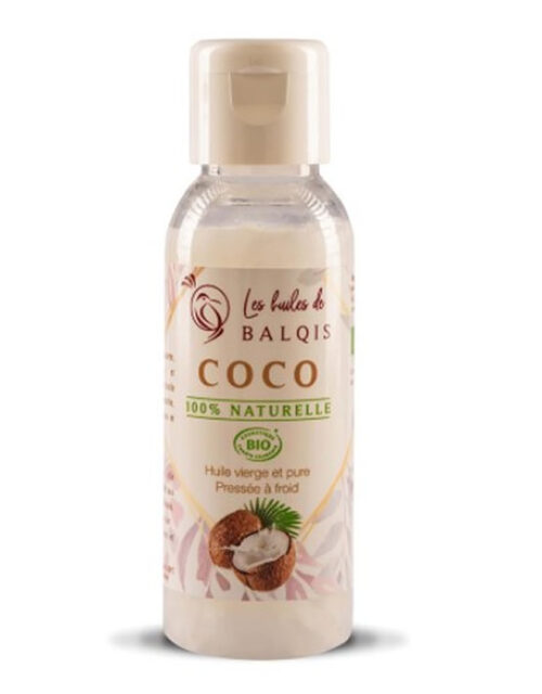 Les Huiles De Balquis Coconut 100% Organic Virgin Oil 50ml