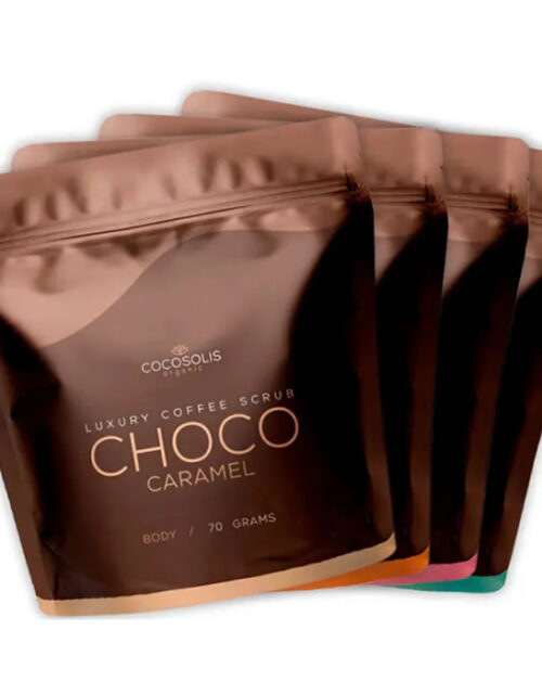 Cocosolis Luxury Coffee Scrub Box Set 4 Pieces