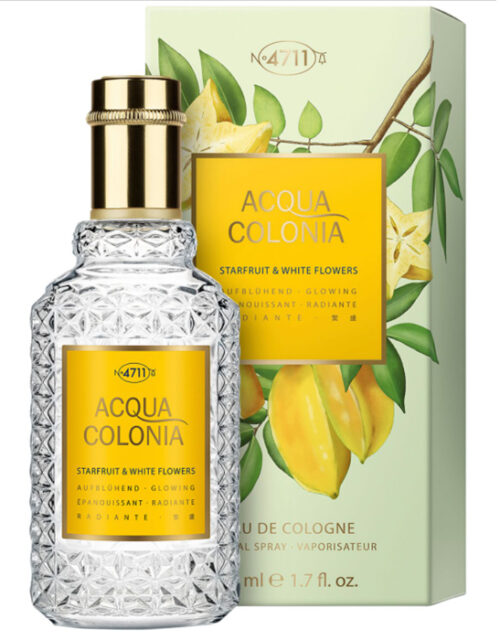4711 Acqua Colonia Starfruit y White Flowers Eau De Cologne Spray 50ml