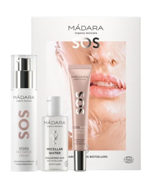Mádara Madara Sos Hydra Recgarge Crema Pack 1un Agua Micelar 1u Serum Pack