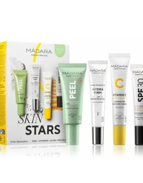 Mádara Madara Skin Stars Crema Peel Pack 1un Hydrate Crema Glow 1u Protect Pack