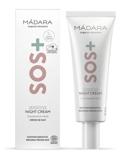 Mádara Madara Sos Sensitive Crema De Noche Suavizante 70ml