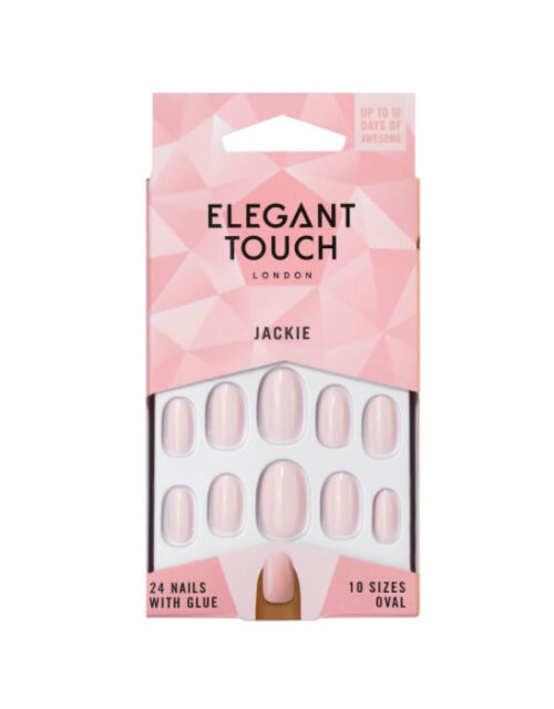 Elegant Touch Polish Jackie Nude Pink Oval