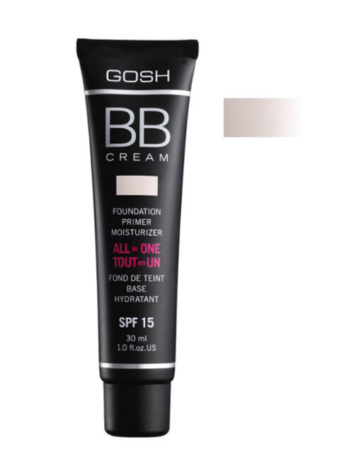 Gosh BB Cream Foundation Primer Moisturizer 01 Sand 30ml