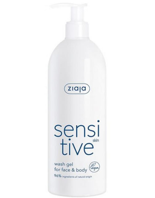 Ziaja Sensitve Gel Limpiador Rostro y Cuerpo Para Pieles Sensible 400ml