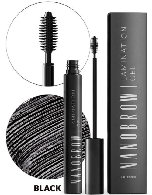 Nanobrow Lamination Gel Black 7ml