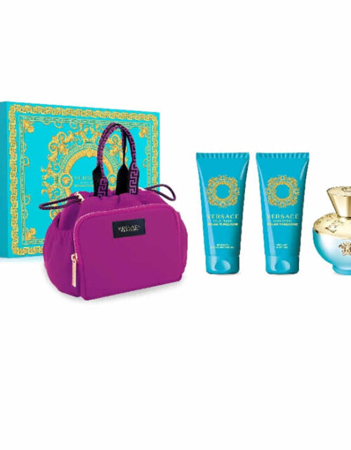Versace Dylan Torquoise Eau De Toilette Spray 100ml Set 4 Pieces