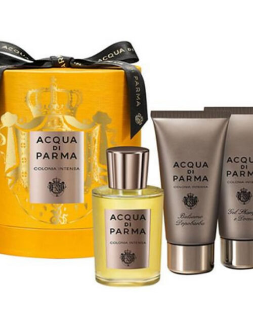 Acqua Di Parma Intensa Eau De Cologne Spray 100ml Set 3 Pieces 2017